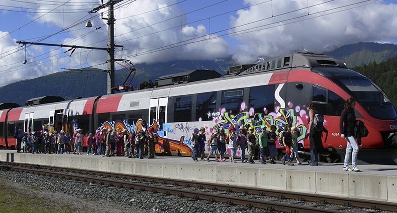 Lehrpfad-Kinder